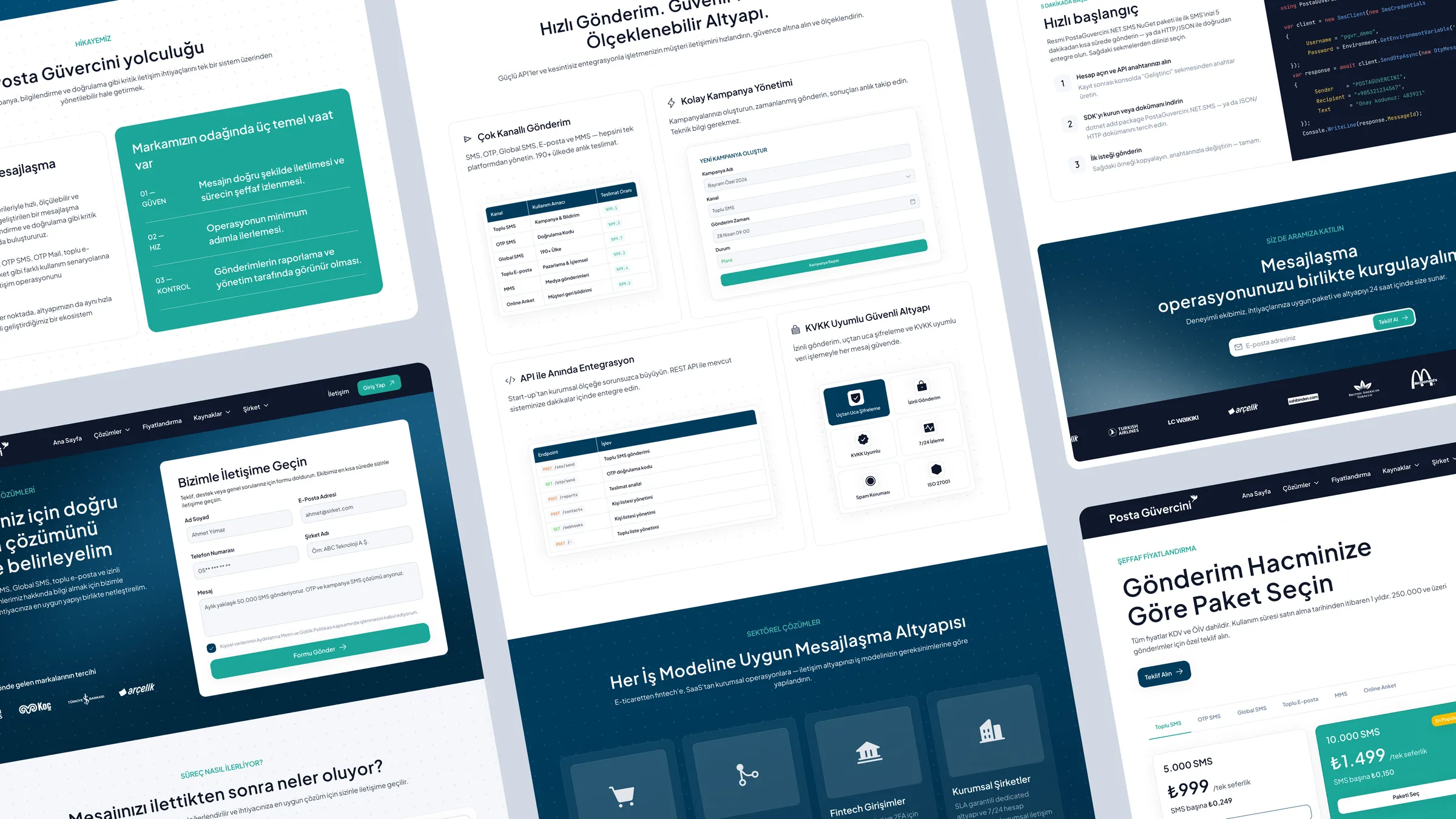 Posta Güvercini Website — 1