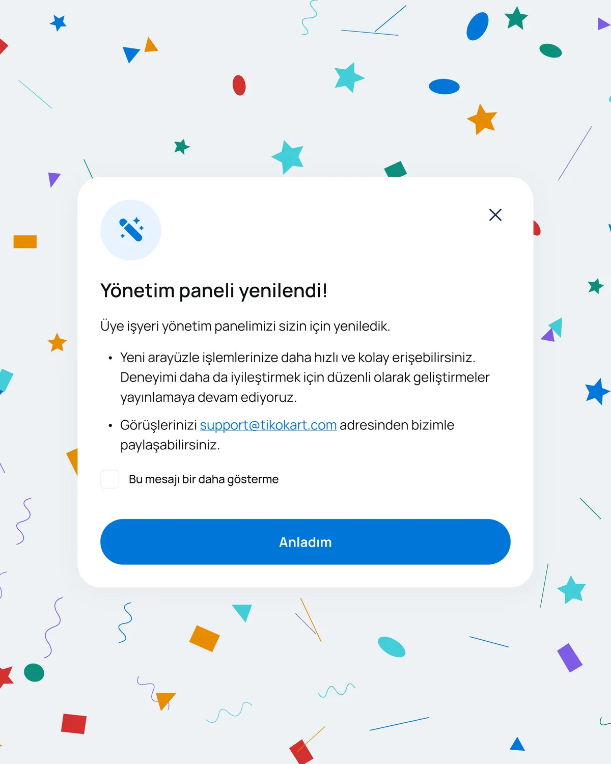 Tiko Sanal POS Dashboard — 8